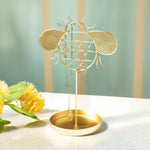 Gold Busy Bee Jewellery Tree Display Stand Gold Colour