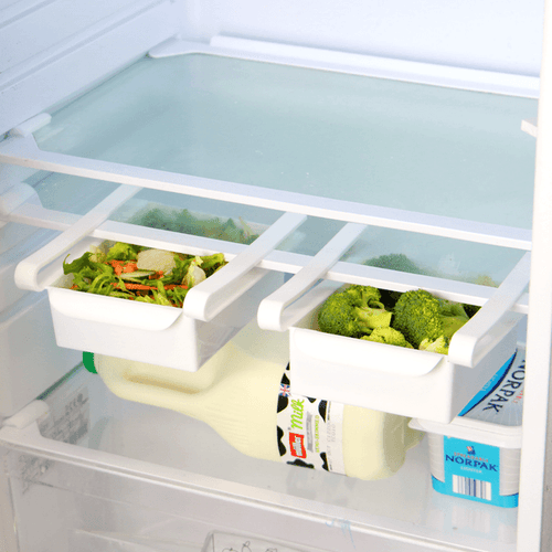 Fridge storage drawer being easily cleaned for hassle-free maintenance
