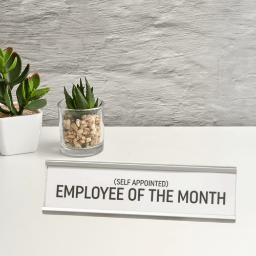 Employee Of The Month Desk Plaque - Boxzy