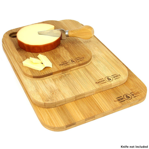 Natural Bamboo Chopping Board - Sustainable and Easy to Clean