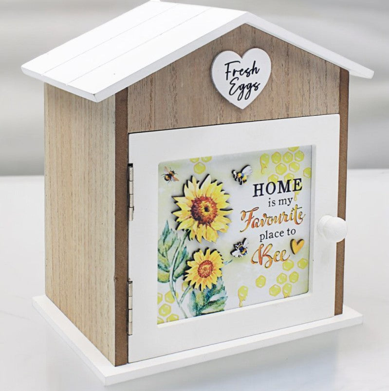 Bee Happy Egg Storage Cabinet – 12 Eggs