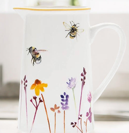 Busy Bees Milk Jug