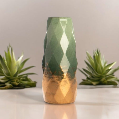 Geometric Flower Vase