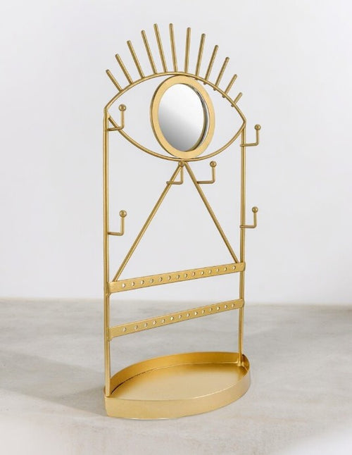 Gold Eye See You Jewellery Stand