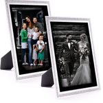 Glitter Photo Frame - High-grade glass construction for optimal protection and preservation of your precious photos.