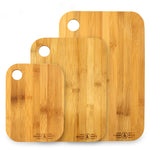 Bamboo Chopping Board Set - Three Different Sized Boards for Easy Food Prep, Bamboo Chopping Board, Set, Three, Different Sizes, Food Prep