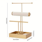 Elegant 3-Layer Jewellery Display Stand