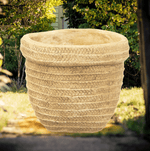 Sierra Cement Basket Planter - Boxzy