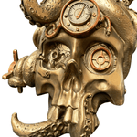 Steampunk Octopus Skull Ornament - Boxzy