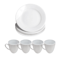 White Dinner Set - 16 Piece - Boxzy