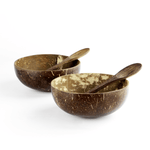 Pack of 2 Natural Coconut Bowls - Boxzy