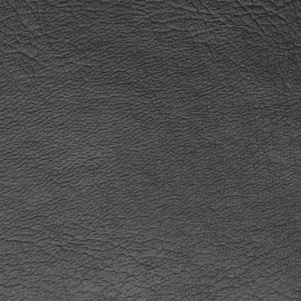 Close-up of the textured black faux leather surface