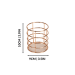 Set of 4 Rose Gold Baskets - Boxzy