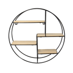 Floating Circle Shelf 4 Tier - Boxzy