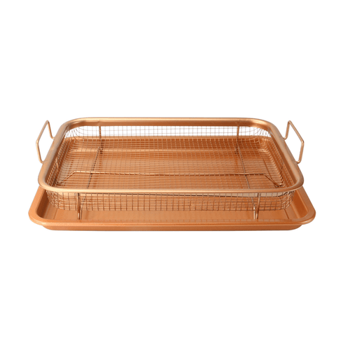 Copper Crisping Basket & Baking Tray - Boxzy