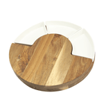 Acacia natural wood grain, acacia wood , Round, High quality 