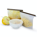 Reusable Food Storage Bags & Lids - Set of 12 - Boxzy