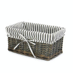Grey Wicker Basket Medium - Boxzy