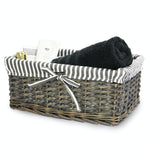 Grey Wicker Basket Set of 3 - Boxzy