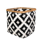 Scandi Boho Geo Bamboo Basket - Boxzy