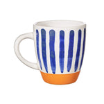 Paros Blue Stripe Tall Mug