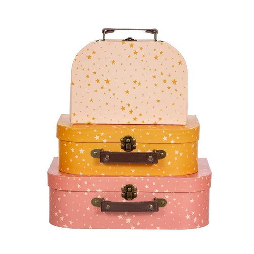 Little Stars Suitcases - Set Of 3 - Boxzy