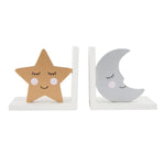 Sweet Dreams Star & Moon Bookends - Boxzy