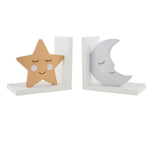 Sweet Dreams Star & Moon Bookends - Boxzy