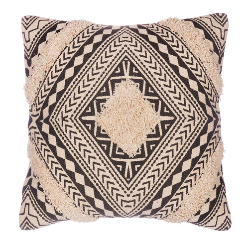 Black And White Bohemian Cushion - Boxzy