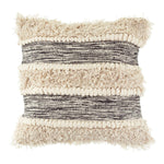 Scandi Boho Tufted Stripe Cushion - Boxzy