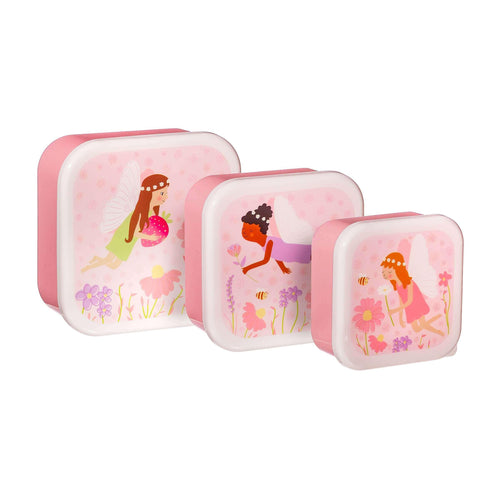 Fairy Lunch Boxes - Set Of 3 - Boxzy