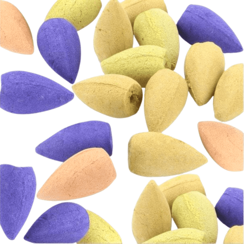 Assorted Backflow Incense Cones – Pack of 200