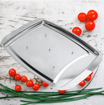 Stainless Steel Carving Tray | Turkey Carving | Meat Carving | Perfect for Christmas Festive Season - Boxzy