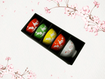 Oriental Japanese White Blossom Soup Bowls Set of 5 - Boxzy