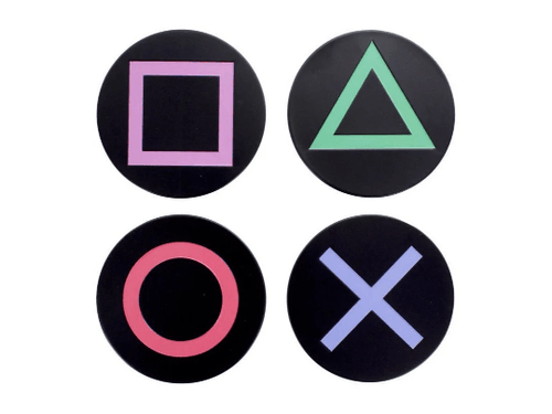 Playstation Metal Coasters Set of 4 - Boxzy