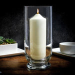 Tall Glass Storm Lantern Candle Holder - Boxzy
