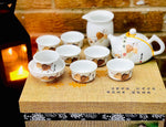 Traditional Japanese Poplar Leaf Teaset | Comes beautifully gift boxed - Boxzy