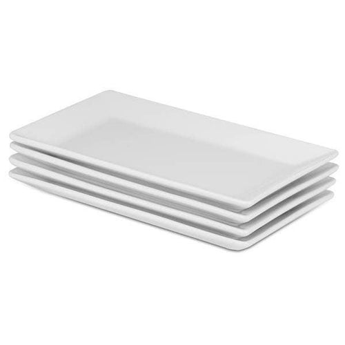 Set Of 4 Porcelain Serving Platters | Serveware - Boxzy