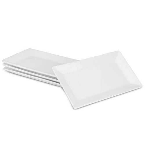 Set Of 4 Porcelain Serving Platters | Serveware - Boxzy