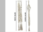 Macrame Plant Hangers - Set of 4 - Boxzy