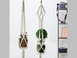 Macrame Plant Hangers - Set of 4 - Boxzy