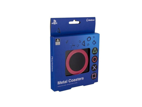 Official Playstation Metal Coasters Set of 4 - Boxzy