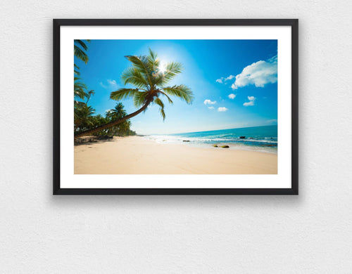 Beautiful Beach Wall Art Print | 3 sizes - Boxzy