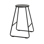 Wooden Bar Stool Black / Black - Boxzy